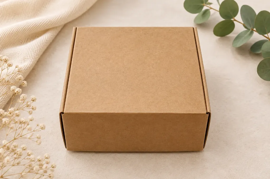 Boîte carton kraft